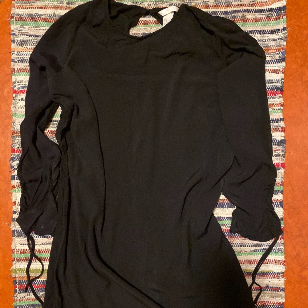 Mid Thigh Black Dress